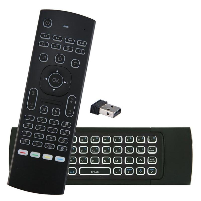 Controle Remoto Universal C/ Teclado Led Air Mouse E Ir - LOTUS
